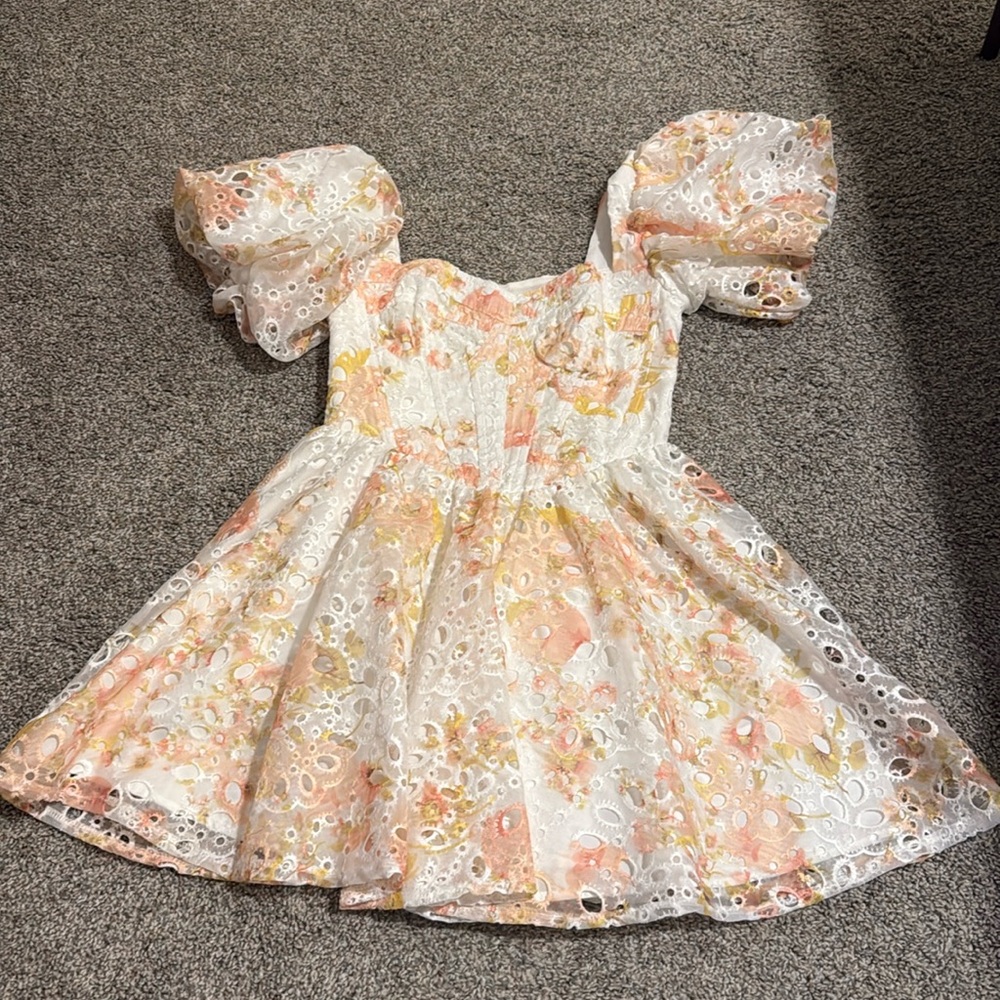 Altard state mini floral dress XS